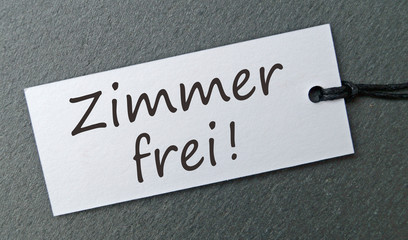 Zimmer frei!