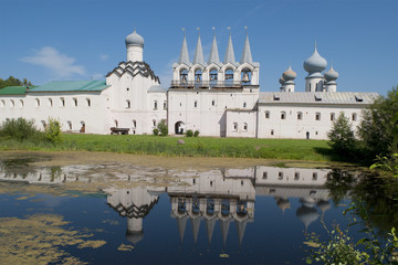 Fototapeta premium The virgin of Tikhvin Uspensky monastery