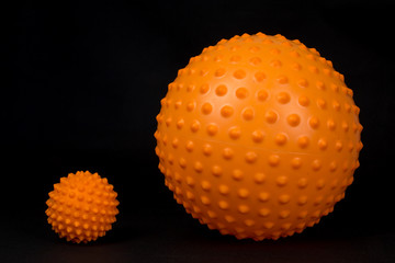 Big and small massage balls