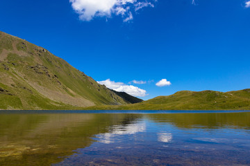 Lago Fallère in Valle d'Aosta