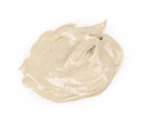 smear paint or cream