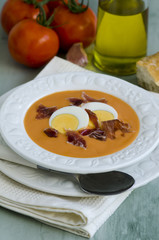 Spanish Cuisune. Salmorejo.