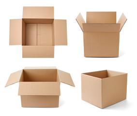 cardboard box package moving transportation delivery