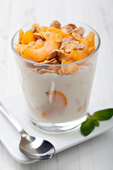 yogurt with muesli