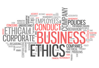 Word Cloud "Business Ethics"