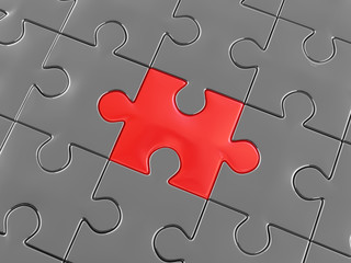 Fototapeta premium puzzle