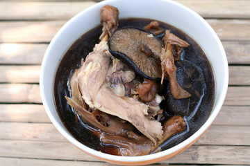 Stewed duck : traditional Chinese food