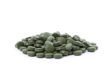 Chlorella tablets