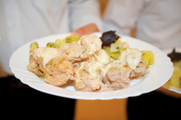 Chicken with Gravy