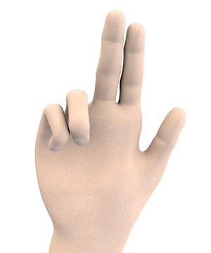 Human Hand - Swear Symbol