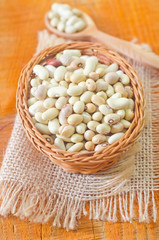 raw beans