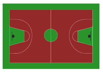 Basketbol sahası
