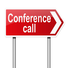 Conference call concept.