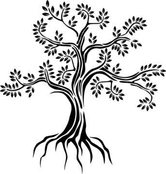 tree silhouette for you design