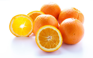 Light Through Slice of Orange