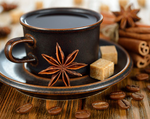 Coffee with spices