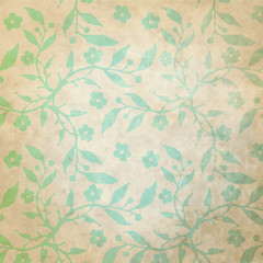 Floral background with copy space