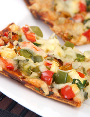 thin crust pizza