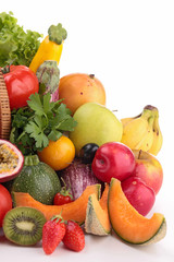 fruits and vegetables