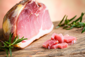 prosciutto crudo trancio