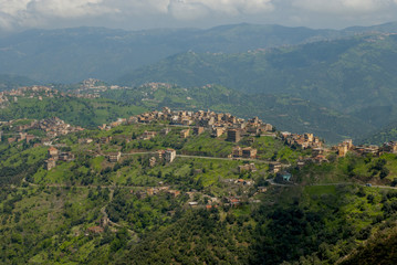 Fototapeta na wymiar Village kabyle - Kabykie - Algérie