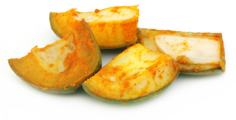 Spicy green mango