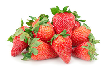 strawberry isolated on white background