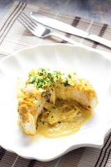 sea eel on curry