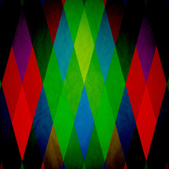 Fototapeta premium Graphic Design, Retro Geometric Blank Template