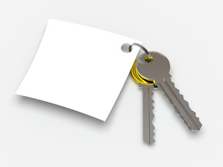 key and paper