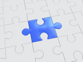 Fototapeta premium puzzle