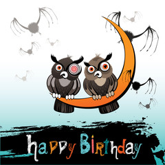 Happy Birthday owl