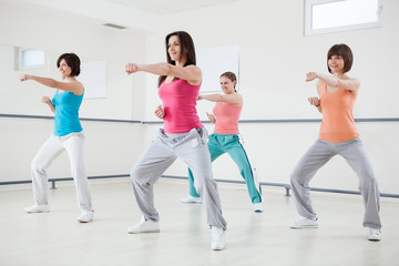 Women in a Fitness Training