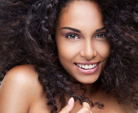 Fototapeta Beautiful African Woman