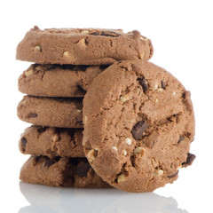 Homemade chocolate cookies