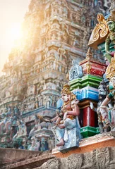 Papier Peint photo Lavable Inde Temple de Kapaleeshwarar à Chennai