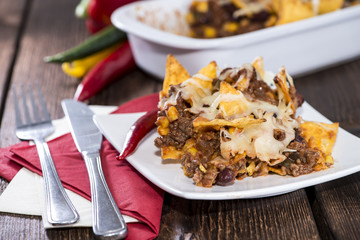 Nachos with Chili con Carne