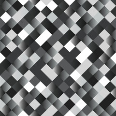 Seamless background with shiny silver squares