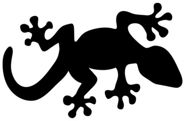 Gecko - Silhouette