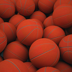 Group basketballs