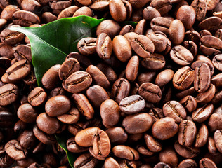 Coffee beans.