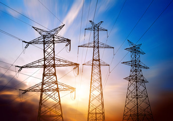 high voltage post