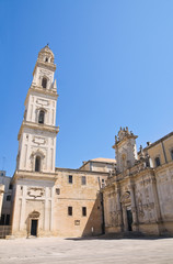 Fototapeta na wymiar Duomo Church. Lecce. Puglia. Italy.