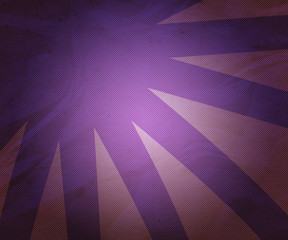 Vintage Violet Rays Background