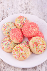 sugar sprinkles cookies