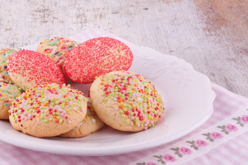 sugar sprinkles cookies