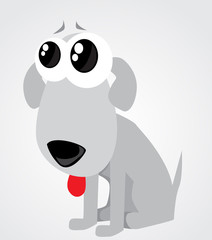 funny cartoon dog