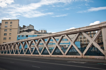 Obraz premium pont gare du Nord à Paris