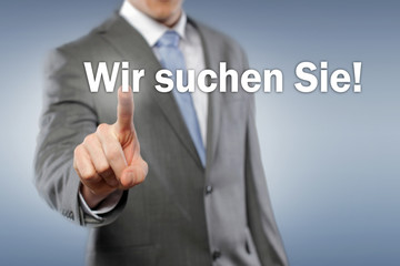 Wir suchen Sie!