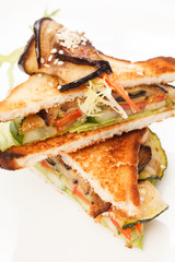 vegetarian sandwiches